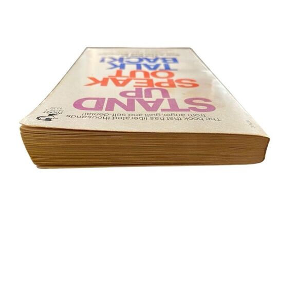 Stand Up Speak Out Talk Back The Key To Self Assertive Behavior Paperback Book - Picture 6 of 12